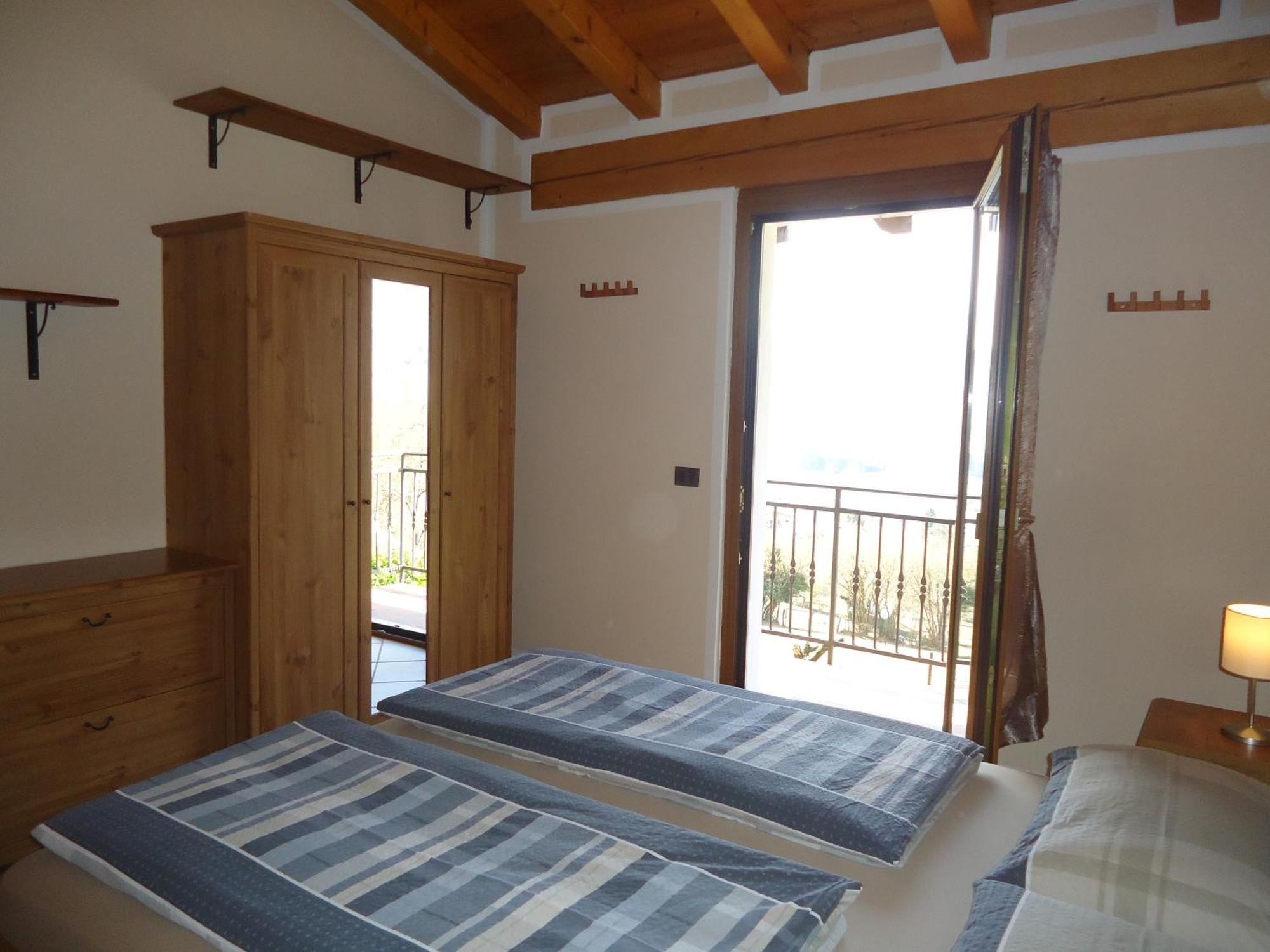 Casa Carla, Bis 4 Personen, Garten, Balkon Mit Blick Auf Den See Und Die Berge Crone Zewnętrze zdjęcie