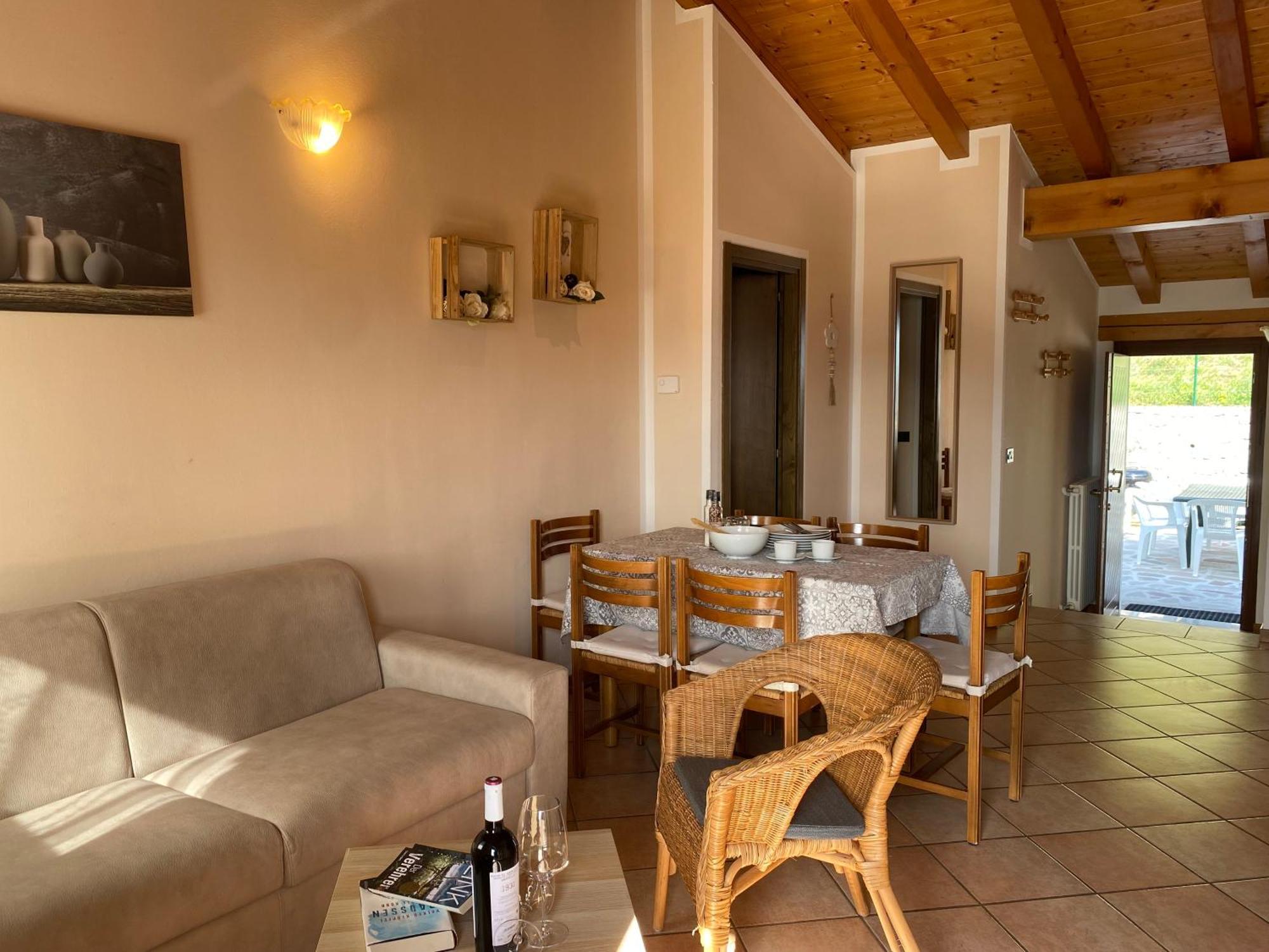 Casa Carla, Bis 4 Personen, Garten, Balkon Mit Blick Auf Den See Und Die Berge Crone Zewnętrze zdjęcie